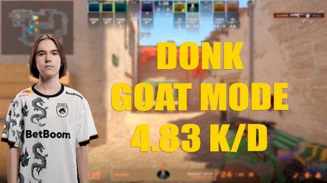 ДОНК ПРОДОЛЖАЕТ УНИЧТОЖАТЬ СОПЕРНИКОВ НА ФЕЙСИТЕ! DONK CONTINUE HIS FACEIT RUN!
