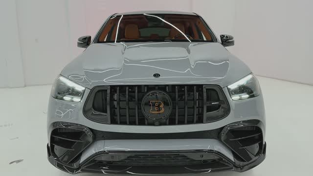 2025 Mercedes Brabus GLE Coupe - Звук, интерьер и экстерьер. [4K]