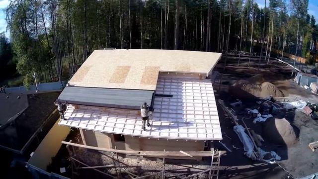 «Золотые пески» – строительство дома из бруса от компании «Адепт Лес»