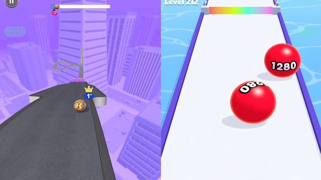 Going Balls, Ball Run 2048, Merge Ball Race, Ball Merge 2048 Android iOS Gameplay