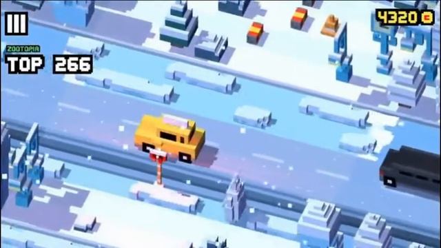 Disney Crossy Road Game - Zootropolis Level - Pig Hero 6 Gameplay - Hidden Character