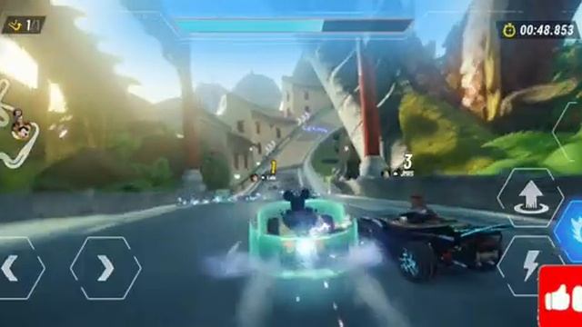 Disney speed storm mobile launch gameplay hd graphics #disneyspeedstorm #newgame #androidgames
