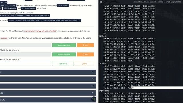 Introduction to Cryptography TryHackMe