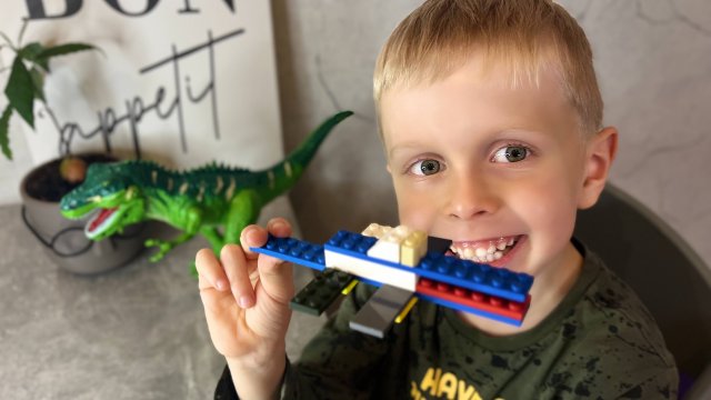 Собираем морскую рептилию - Мозазавра!
LEGO/Лего динозавры