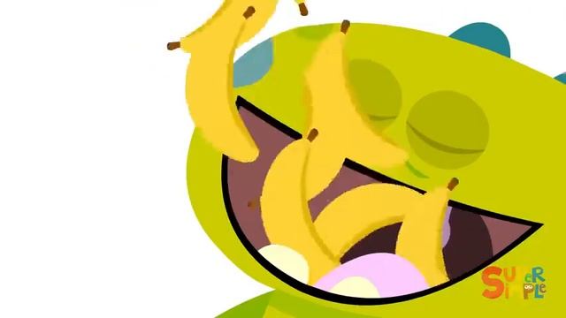 I like to eat apple and banana #song #kids learning