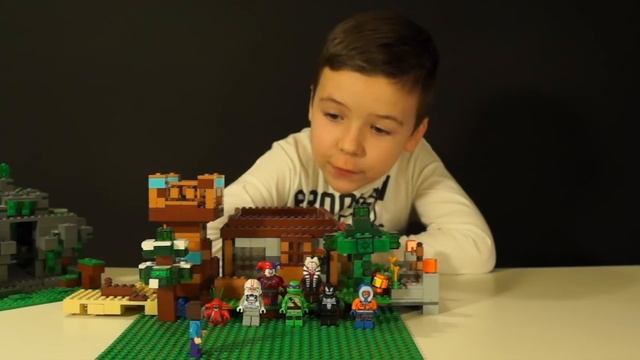 Лего Нубик Майнкрафт и Ниндзяго