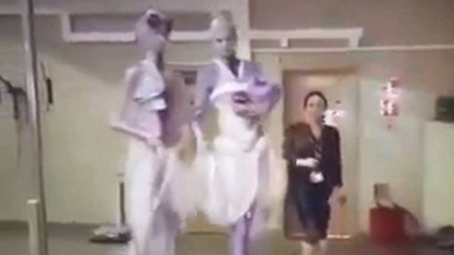 Вход сирианских инопланетян в Кремль