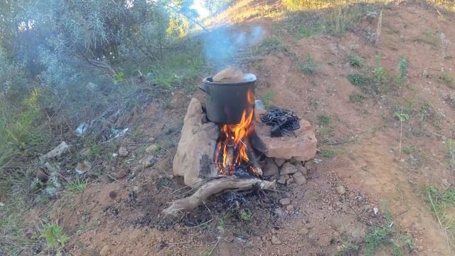 Выжигаю медь без дыма в кастрюле. Цветной метал. Медь