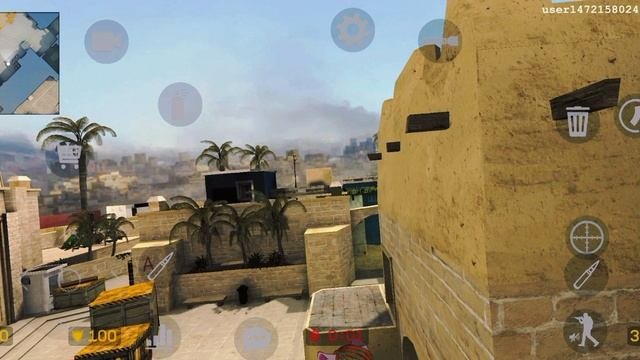 Я играю CS source на телефон