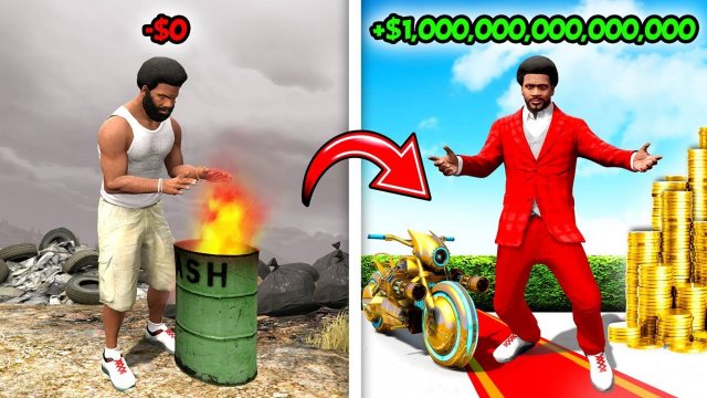 ОТ БОМЖА до МИЛЛИАРДЕРА за 24 ЧАСА В GTA RADMIR! ЛУЧШЕЕ ОТКРЫТИЕ КЕЙСОВ В GTA 5 (ГТА МОБАЙЛ)