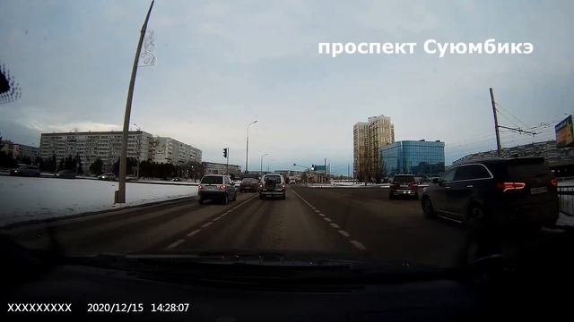 Катаем Экзаменационный Маршрут №1 ГИБДД. Набережные Челны