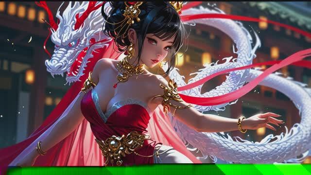Fire Dragon x Young Woman Lovely Music Music_Global
