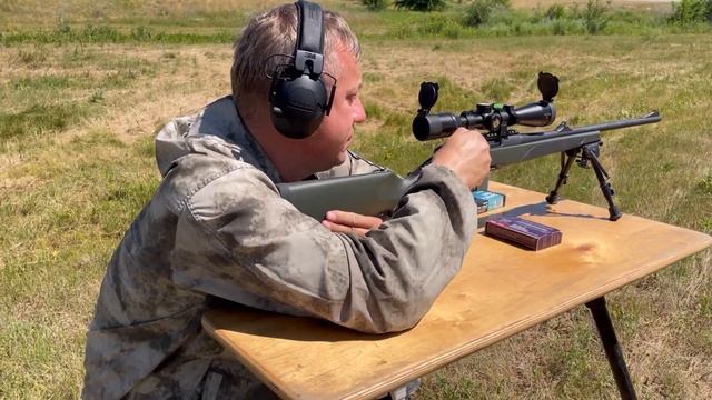 Mannlicher Classic CL II SX .308WIN, патроны Кентавр FMJ 9,4г БПЗ и SIBFIRE SP 9,2-9,4г НПЗ