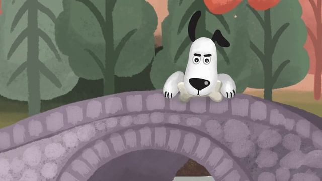 The Dog and his Bone - сказки на английском для детей