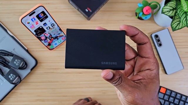 Super Fast Storage for iPhone 15 Pro Max: Samsung T9 SSD