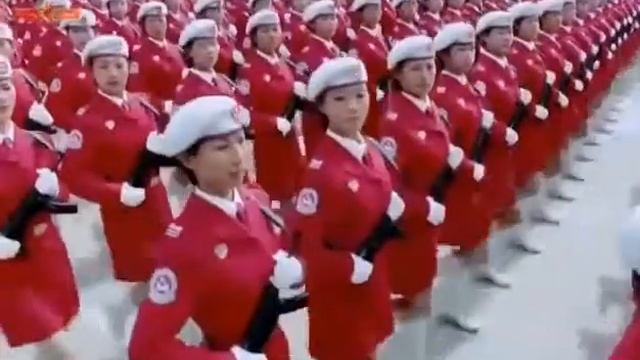 Парад в Китае