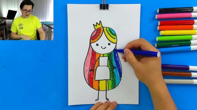 Холодное сердце и Человек паук РыбаКит папа рисует