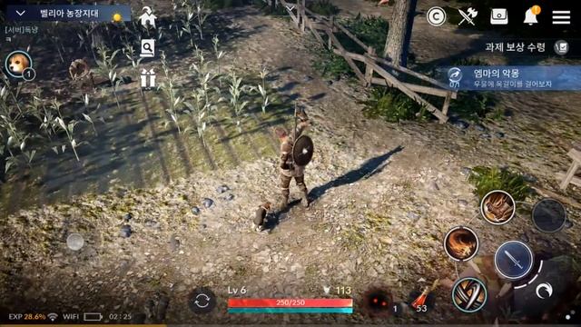 Black Desert Mobile gameplay on s7 edge IOS/android