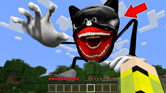 Я ПРИЗВАЛ ШИН МУЛЬТЯШНЫЙ КОТ В СВОЕМ МИРЕ В МАЙНКРАФТ! КАК ПРИЗВАТЬ SHIN CARTOON CAT В MINECRAFT