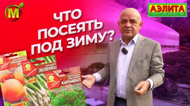ПОДЗИМНИЙ ПОСЕВ. Что посеять под зиму и как?