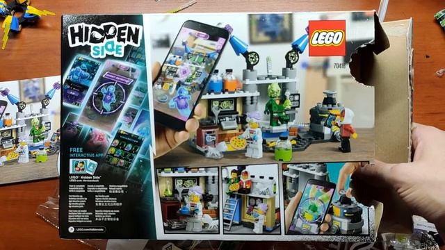 LEGO Hidden Side. Распаковка и сборка. ЛЕГО Скрытая сторона