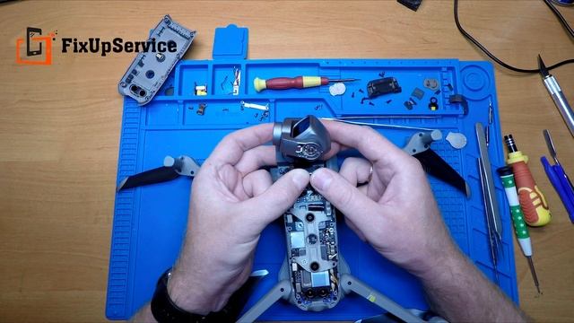 DJI AIR 2S не работает подвес камеры
