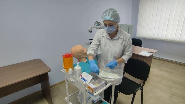 Станция "Обезболивание в детской стоматологии". Первичная специализированная аккредитация