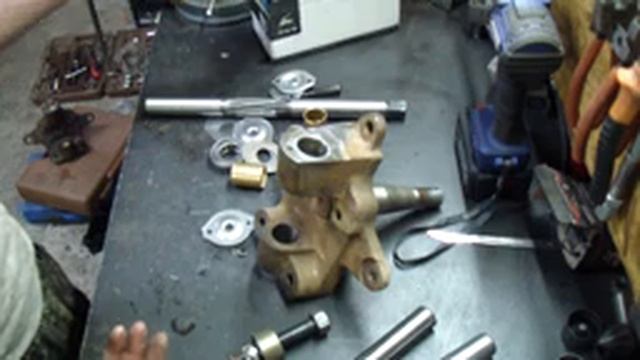 Как поменять шкворня на газели.