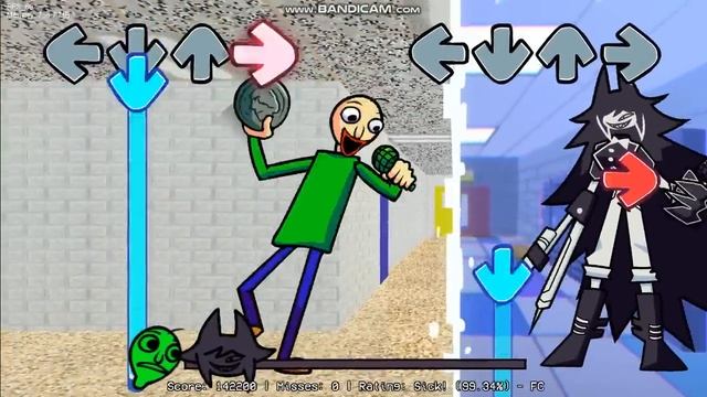 FNF MOD: Baldi vs Miss Circle (Arithmetic cover)