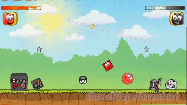 RED BALL 3 & RED BALL 4 'FUSION BATTLE' with RED BOX & RED BALL & SOCCER BALL & SOCCER BOSS