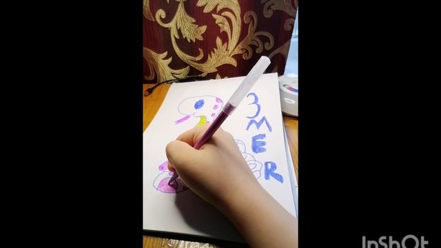 как нарисовать миленькую и красивую змейку