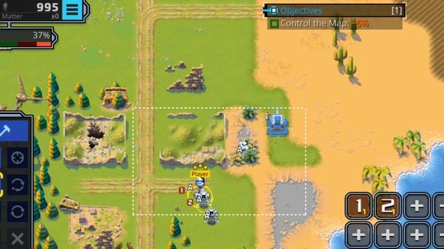 Retro Commander (by Noble Master Games) - free strategy game for Android - gameplay.