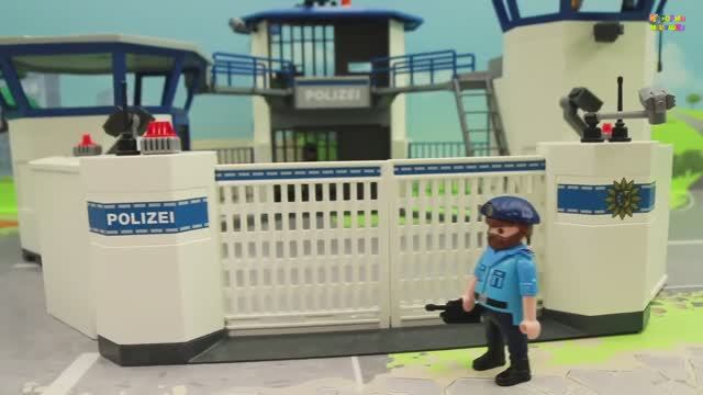 Видео для детей с игрушками Щенячий Патруль Плеймобил - Противосила! Мультики про машинки смотреть.