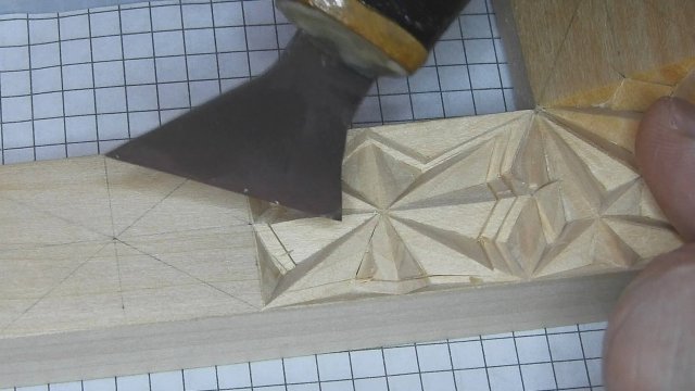 Геометрическая 3d резьба #1 / 3d Wood Carving