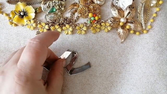 51. Распаковка винтажной бижутерии. Сборные винтажные лоты.