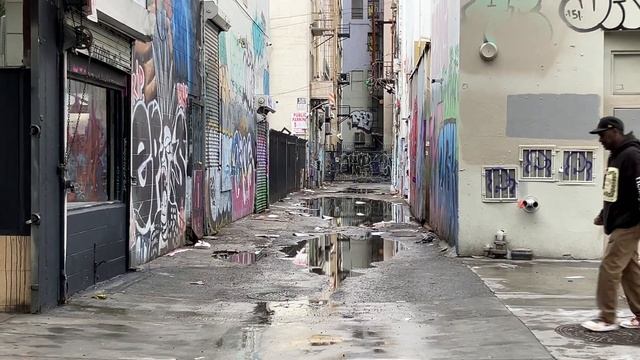 Как выглядит исторический центр Лос-Анджелеса.