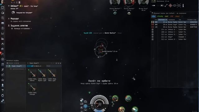 EVE Online . Миссия | Команда отступников | (Burner Enyo)