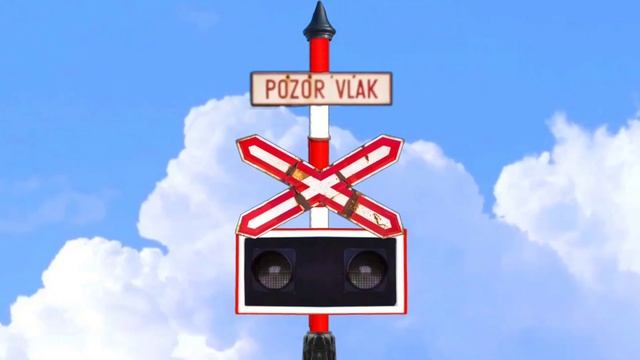 Palang pintu kereta api Move fumikiri crossing 😂【踏切アニメ】FUMIKIRI 踏切 Railroad crossing sign trainz