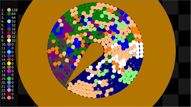 Survival Marble Race 5 in Algodoo