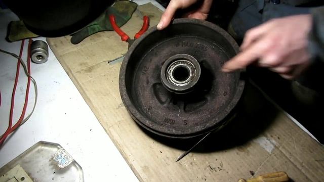 Как заменить задний ступичный подшипник Лада Ларгус.
