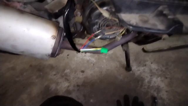скутер 150 кубов зарядка найдена