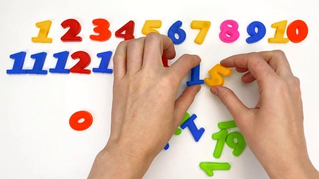 Магнитные Цифры - Учим Числа от 1 до 30!