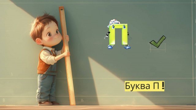 Веселая буква П: Приключения в мире алфавита! - Детский образовательный мультфильм