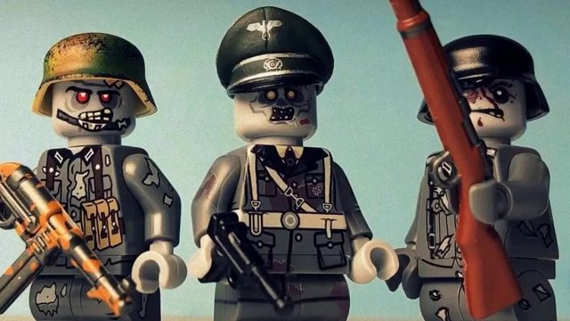 Лего зомби апокалипсис во второй мировой войне 1 часть