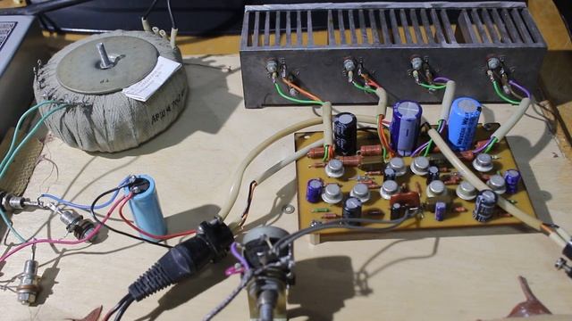 Усилитель Беслика V 3.0 на германиевых транзисторах.