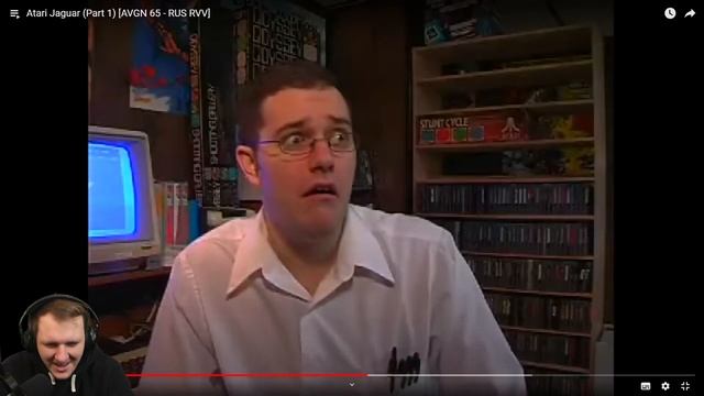 Atari Jaguar (Part 1) [AVGN 65 - RUS RVV] | Реакция на AVGN