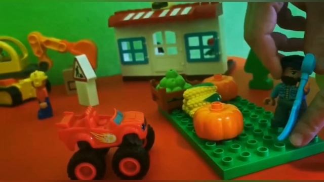 Вспыш и Чудо машинки. На ферме у Старлы. Мультики для детей.