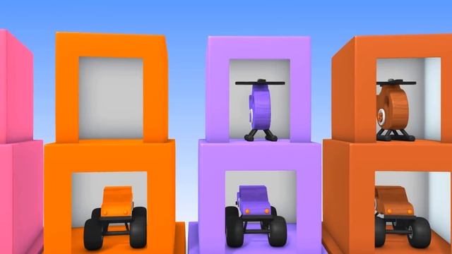 Изучаем цифры и цвета. Развивающие игрушки - Образовательные видео