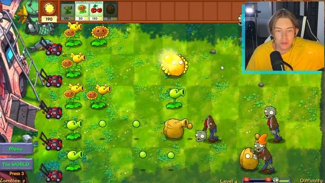 СОЕДИНЯЮ ВСЕ РАСТЕНИЯ МЕЖДУ СОБОЙ | PvZ ГИБРИД МОД