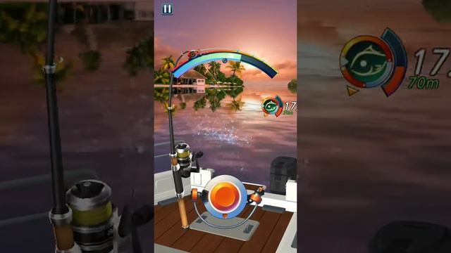 Рыболовный крючок- игра с телефона.